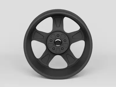 Volkswagen Santa Monica Alloy Wheel 3D model