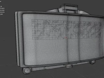 Mine MON-50 Low-poly 3D model