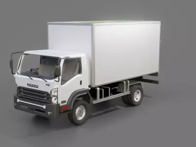 Isuzu FVZ Cargo Truck 3D model