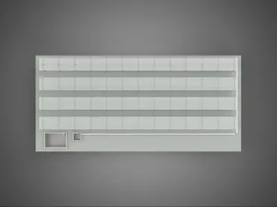 ALIGN AEROPONIC HYDROPONIC LAYOUT ARRAY PARALLEL ROW PLANT FARM 3D model