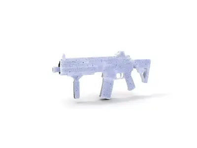 Tactical Black Rifle model pack Low-poly 3D model buy
