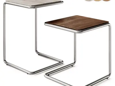 Tarsel Side Table set Kave Home 3D model