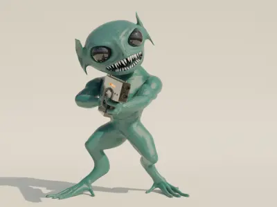Alien Soldier 3D model