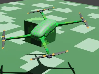 Quadcopter 3D model buy