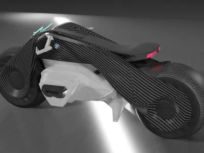 VISION MOTOCYCLES Low-poly 3D model