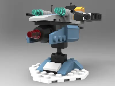 LEGO Tower Defense 3 3D model