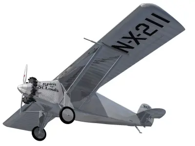 Ryan NYP-1 Spirit of St Louis 3D model