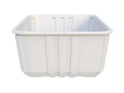 Plastic packaging 3D model