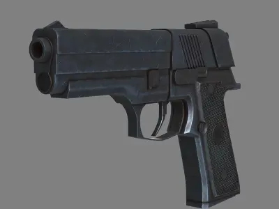 Weapon Pistol 3D model