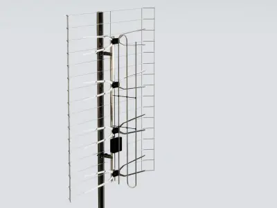 Antenna 05 Low-poly 3D model