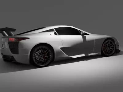 Lexus LFA 2010 3D model