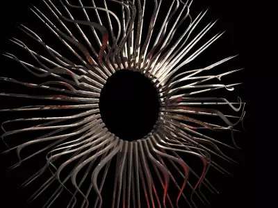 Angel Vortex Crown Sun 6 3D model