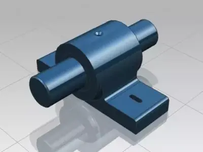 Bushed Bearing Free 3D model