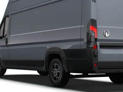 Vauxhall Movano Van L4H3 2024 3D model