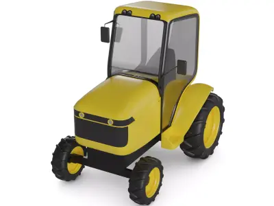 Tractor 3D model