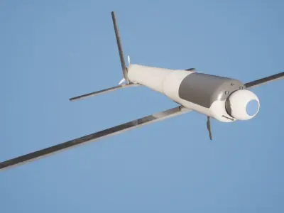 Switchblade 600 Loitering Missile Drone 3D model