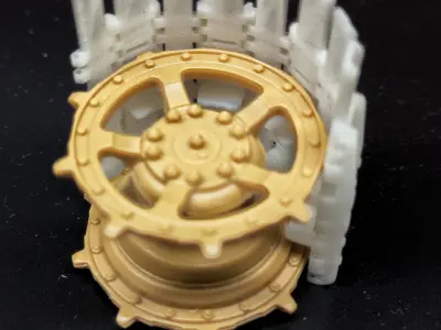 King Tiger Early Ostketten Tracks 3D print model