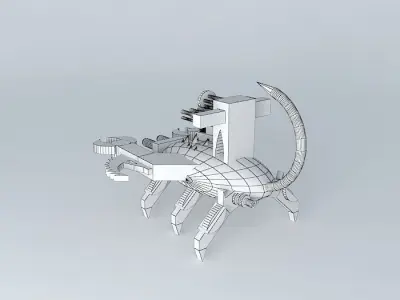 robot scorpion Free 3D model