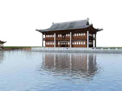 Chinese Style Architecture 3D model 65