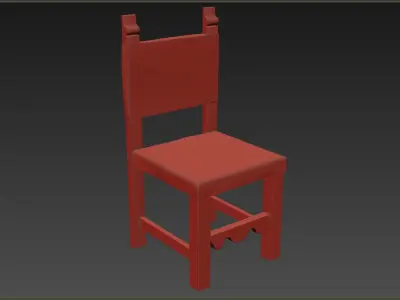 Medieval Rustic Low-poly 3D model