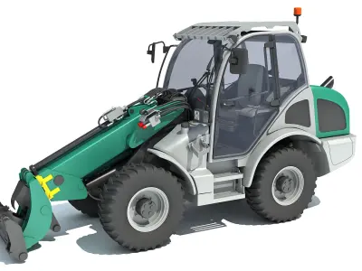 Wheel Loader 3D model