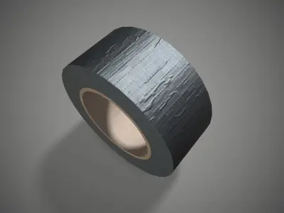 Duct Tape Low-poly 3D model purchase