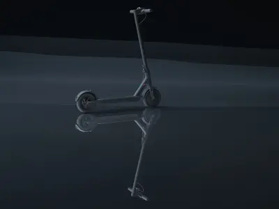 THE KID SCOOTER  Free low-poly 3D model