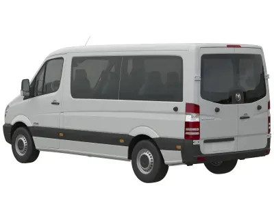 Dodge Sprinter 2500 minibus L2H1  3D model
