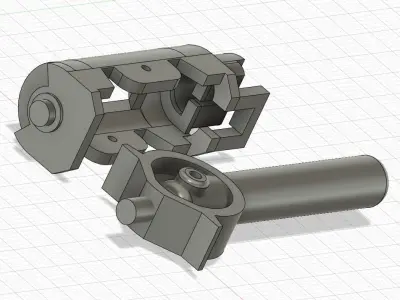 palanca M4 3D print model