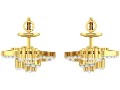 3dm-stl files of earring pendent set 3D print model