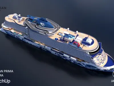 NORWEGIAN PRIMA 3D model