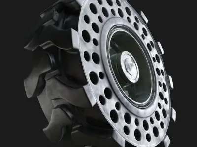 Future Truck Wheel NPT 02 3D model