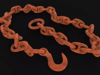 The Chain with loop 3D model