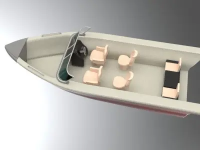 Sailing Boat 3D model