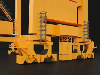 Crane 3D Model   3D model