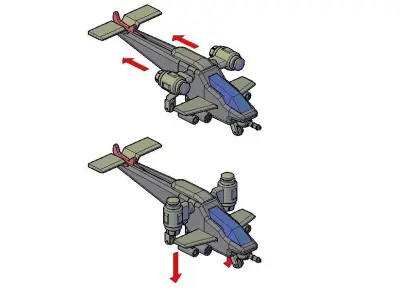 SPACE HELICOPTER - COBRA SP 2 3D print model
