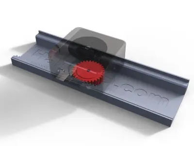 edelkrone slider turns a Edelkrone HeadOne into a simple slid... 3D print model