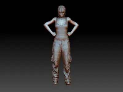 Maschinen krieger female pilot  3D print model