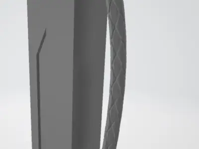 Large Heat Saber - SCI FI Sword 3D print model
