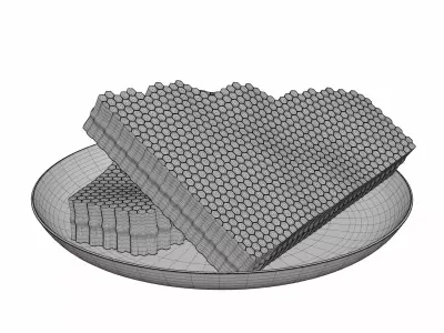 Honeycomb 3D model