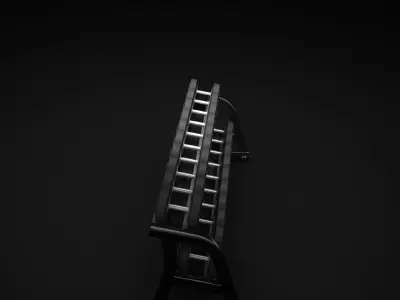 Dumbell dumbbell rack 3D model
