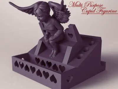 Multi Purpose Cupid Figurine 3D print model
