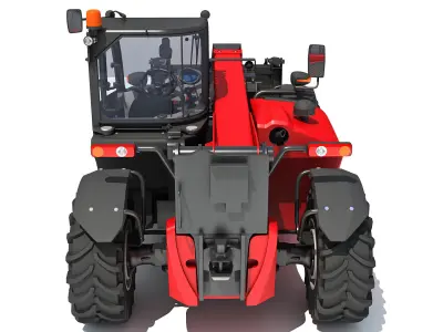 Forklift Bucket Telehandler 3D model purchase