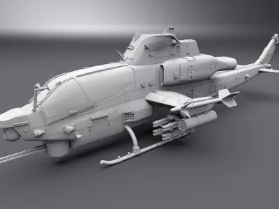 Ah1z RC body scale model 3D print model
