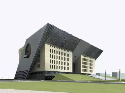 Office Building 3D model 142