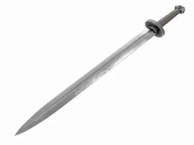 Sword 01 3D model buy