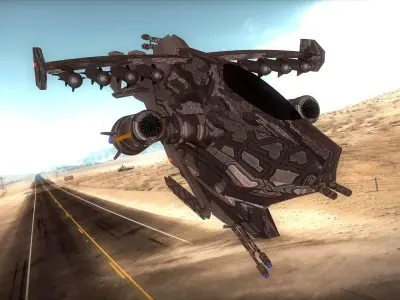 Daedalus Bomber 3D model