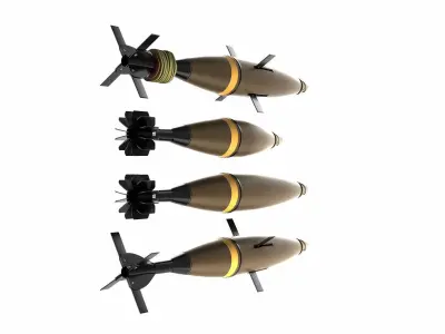 Mortar Shells 3D model