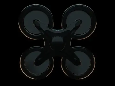 Drone Quadcopter 3D model purchase
