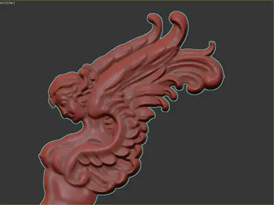 free 2 ornamental classic decoration 3d model kitbash vol 35 Free 3D model